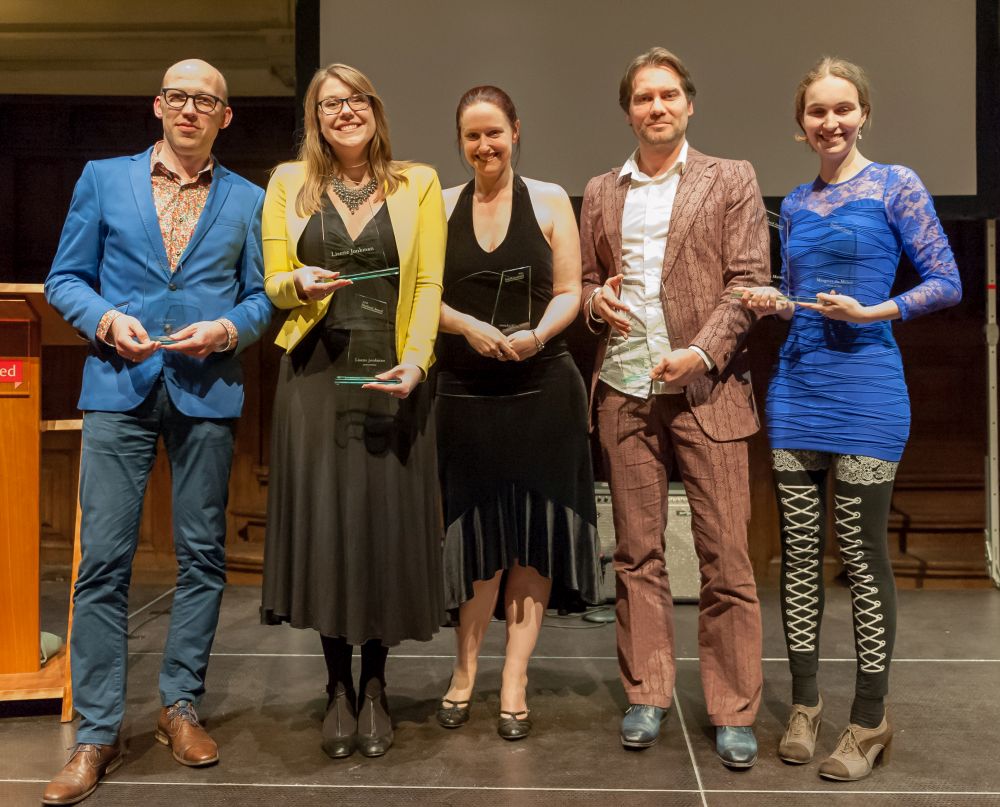 Auke Hulst en Lisette Jonkman winnen Harland Awards